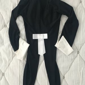 Flirty Tuxedo Jacket with Tails Costume One Size